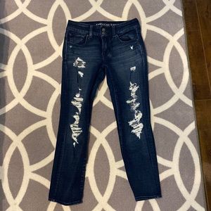 Cropped jeans